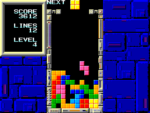 Tetris (Japan, System E) Screenthot 2